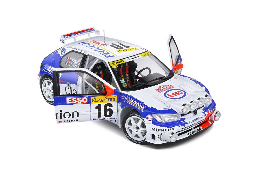 Peugeot 306 Maxi #16 Rally de Monte Carlo 1998 - 1/18 - Solido