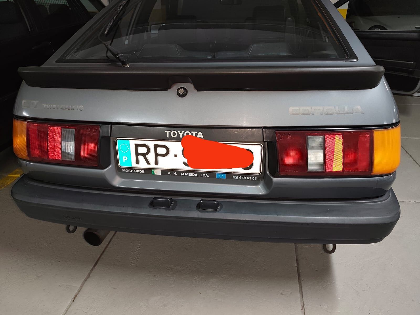 Toyota Corolla GT TwinCam 1.6 C.C. 16 Válvulas AE86