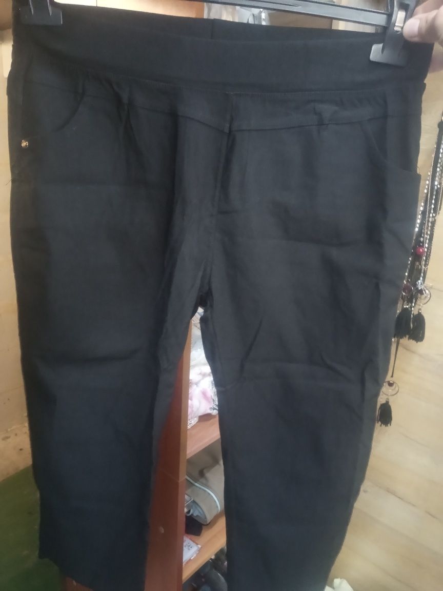 Spodenki 3/4 rybaczki z kieszeniami od Xl do 3xl dwa kolory