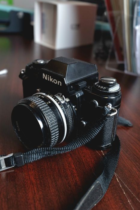Nikon F3 com lente 50mm F/2.
