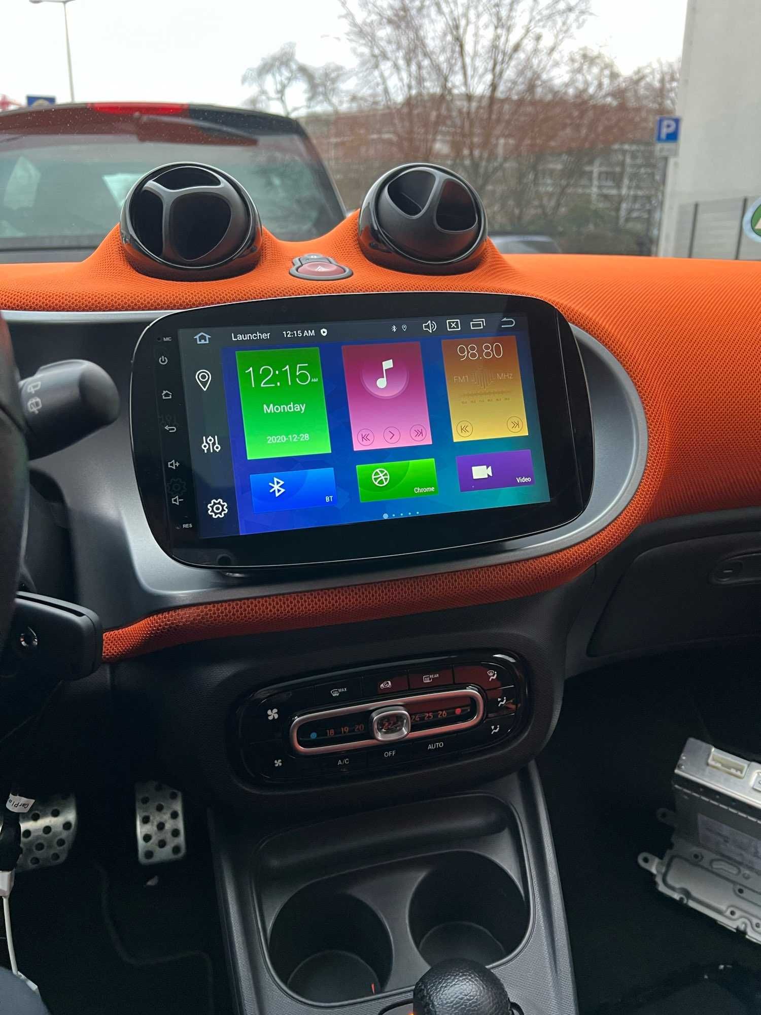 Rádio 2DIN 9" • SMART • (453) • Android • ForTwo • ForFour [4+32GB]