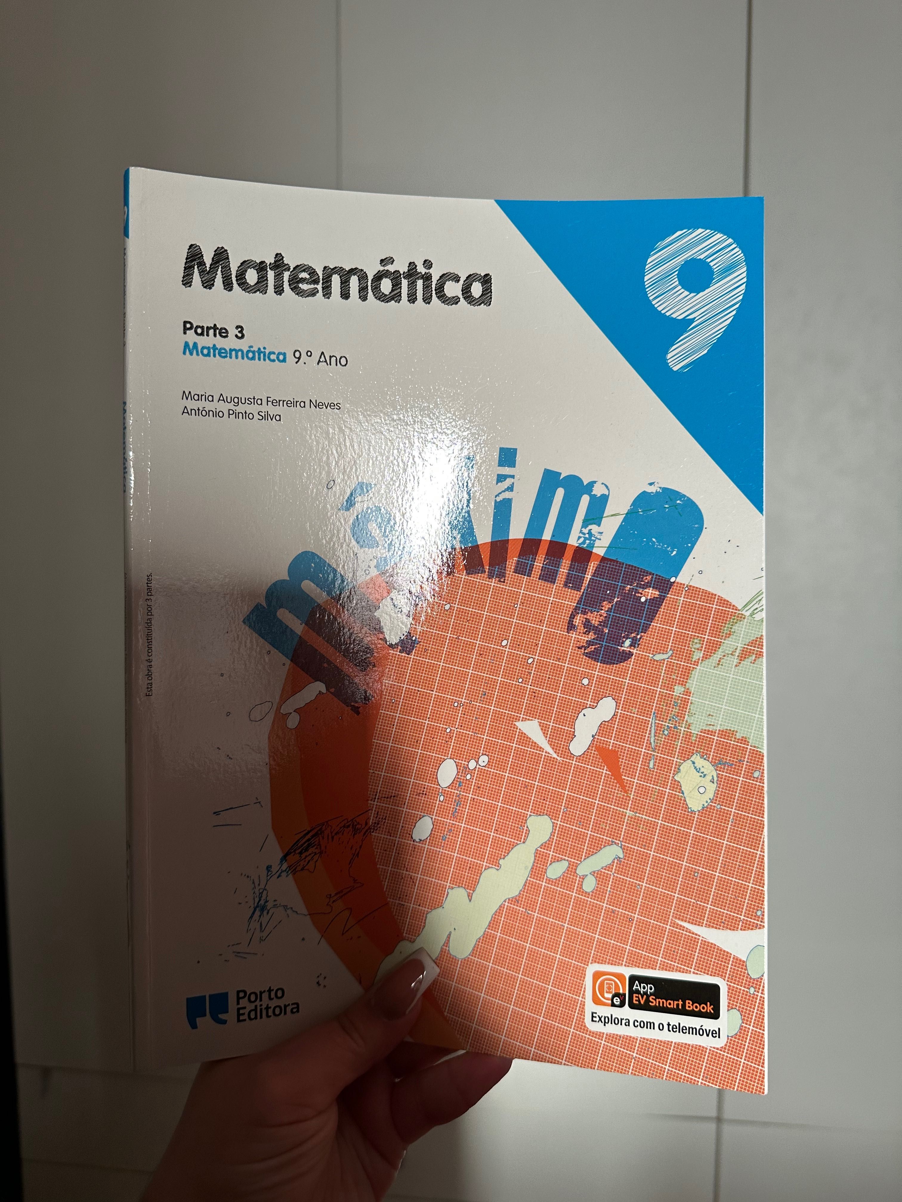 livro de matemática parte 3 , 9° ano