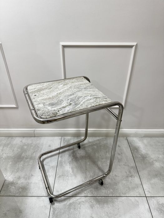 Stolik pomocnik kawowy prawdziwy marmur hm