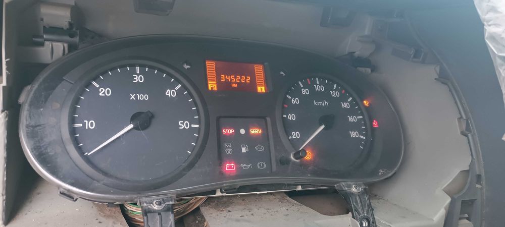 Панель з бортовим компютерм+ перемикач Renault Master Movano Interstar