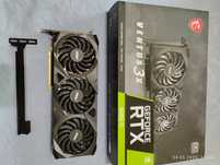 Відеокарта MSI GeForce RTX3060Ti 8Gb VENTUS 3X GDDR6X OC  На гарантії