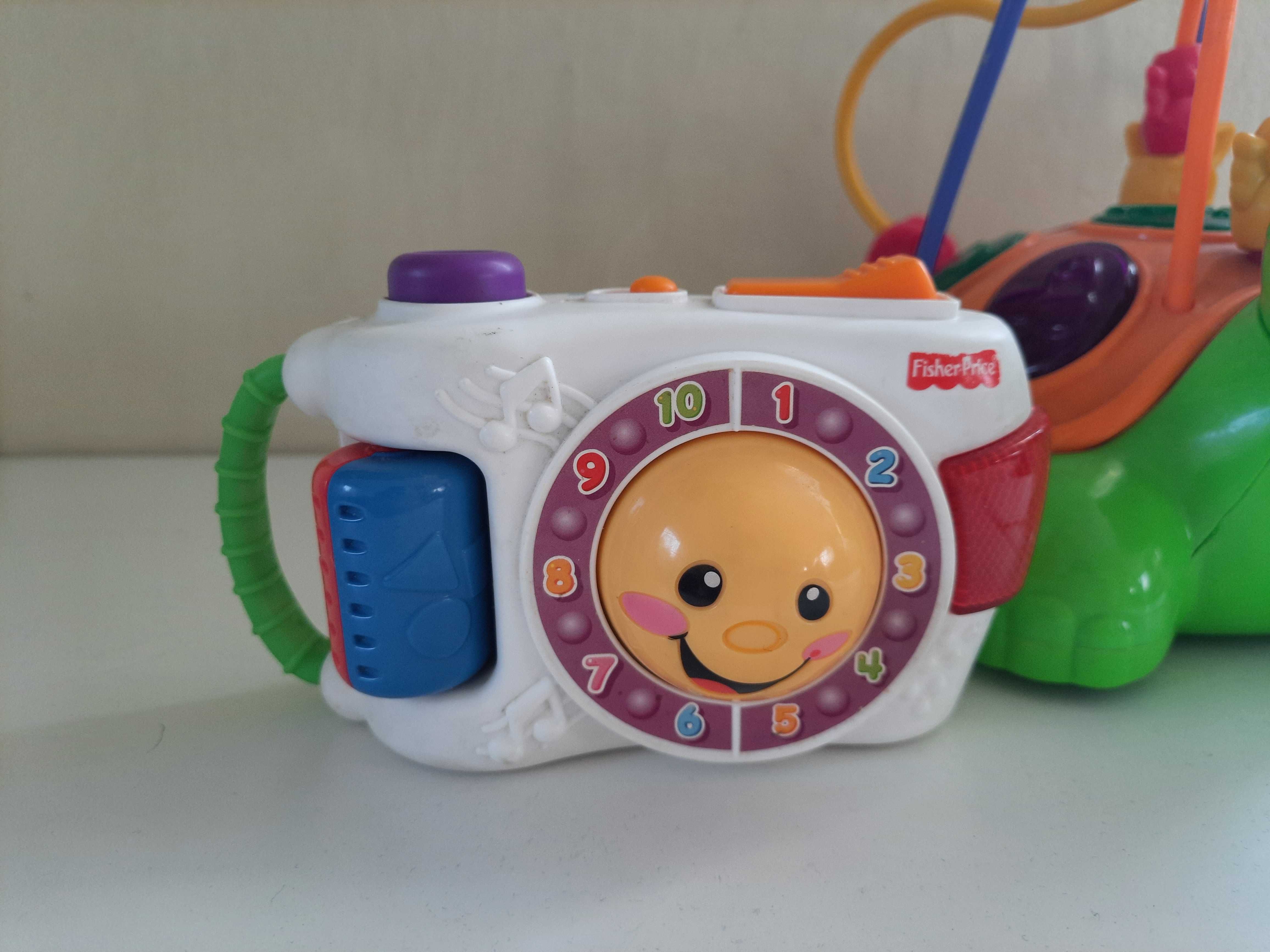 Interaktywny aparat fotograficzny Fisher Price T2634 + żółw