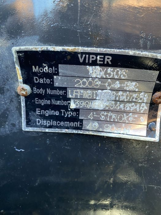 Продам скутер Viper MX50S