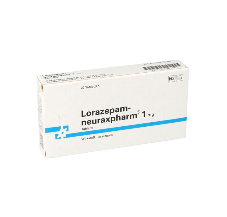 Lorazepam 1 mg (Німеччина)