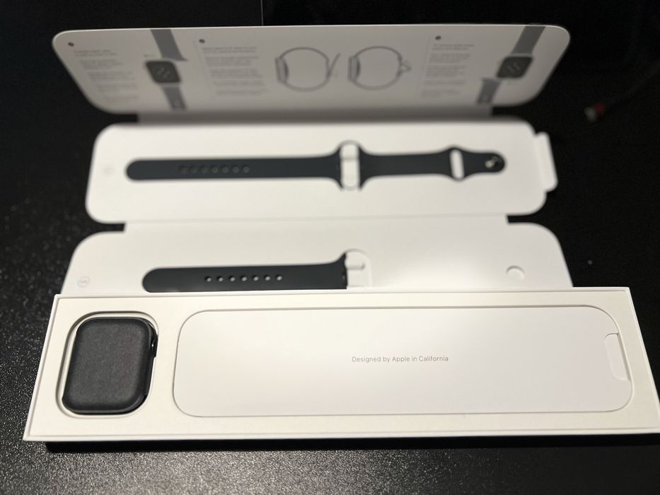 Apple Watch 8 45mm GPS czarny (midnight) PL gwarancja