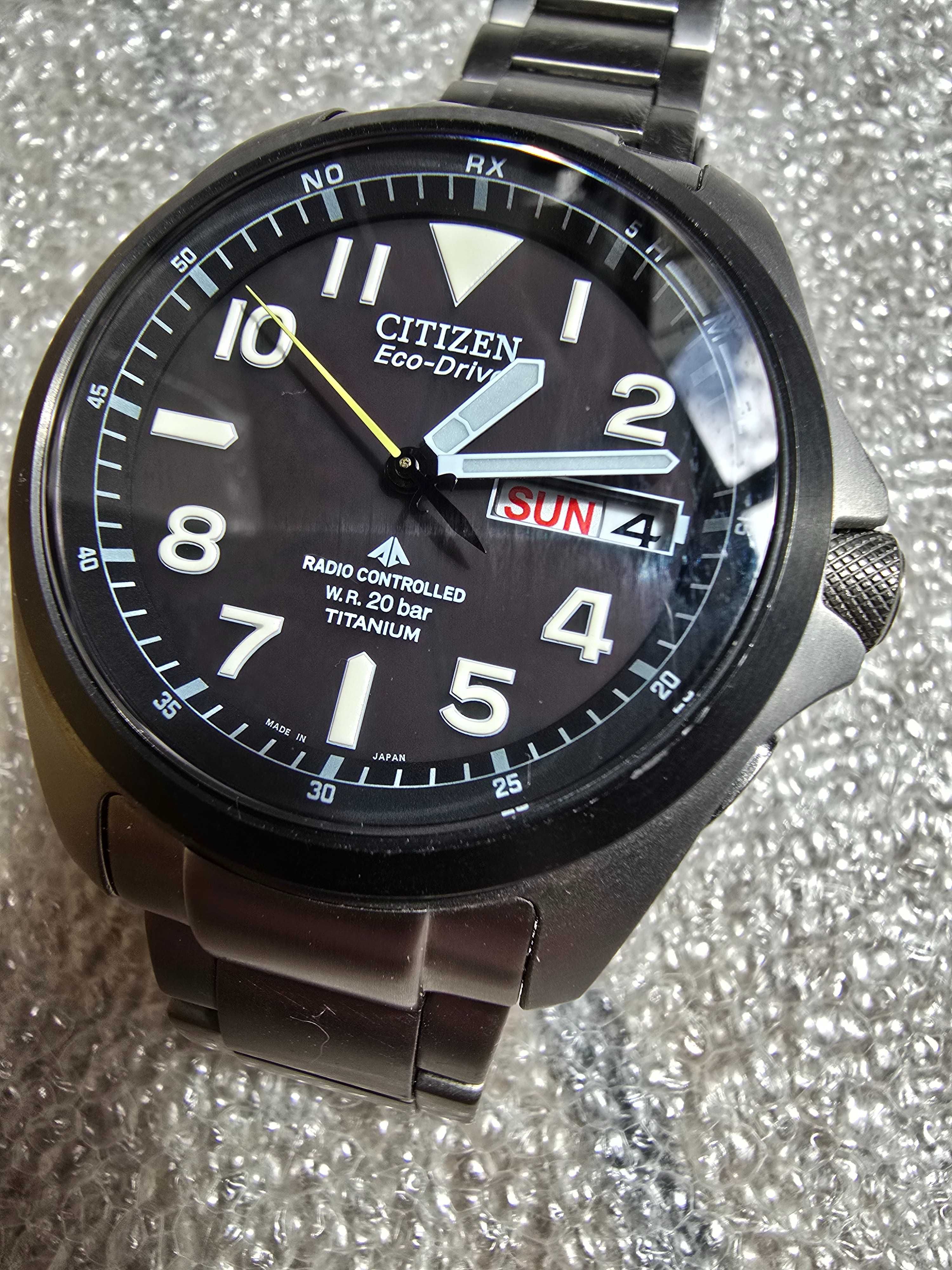 Годинник Citizen Promaster Land PMD56 Титан, Сапфір