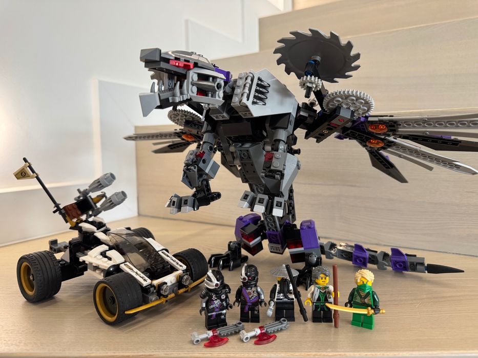 Aktualne. UNIKAT! LEGO Ninjago 70725 Smok Nindroid KOMPLET