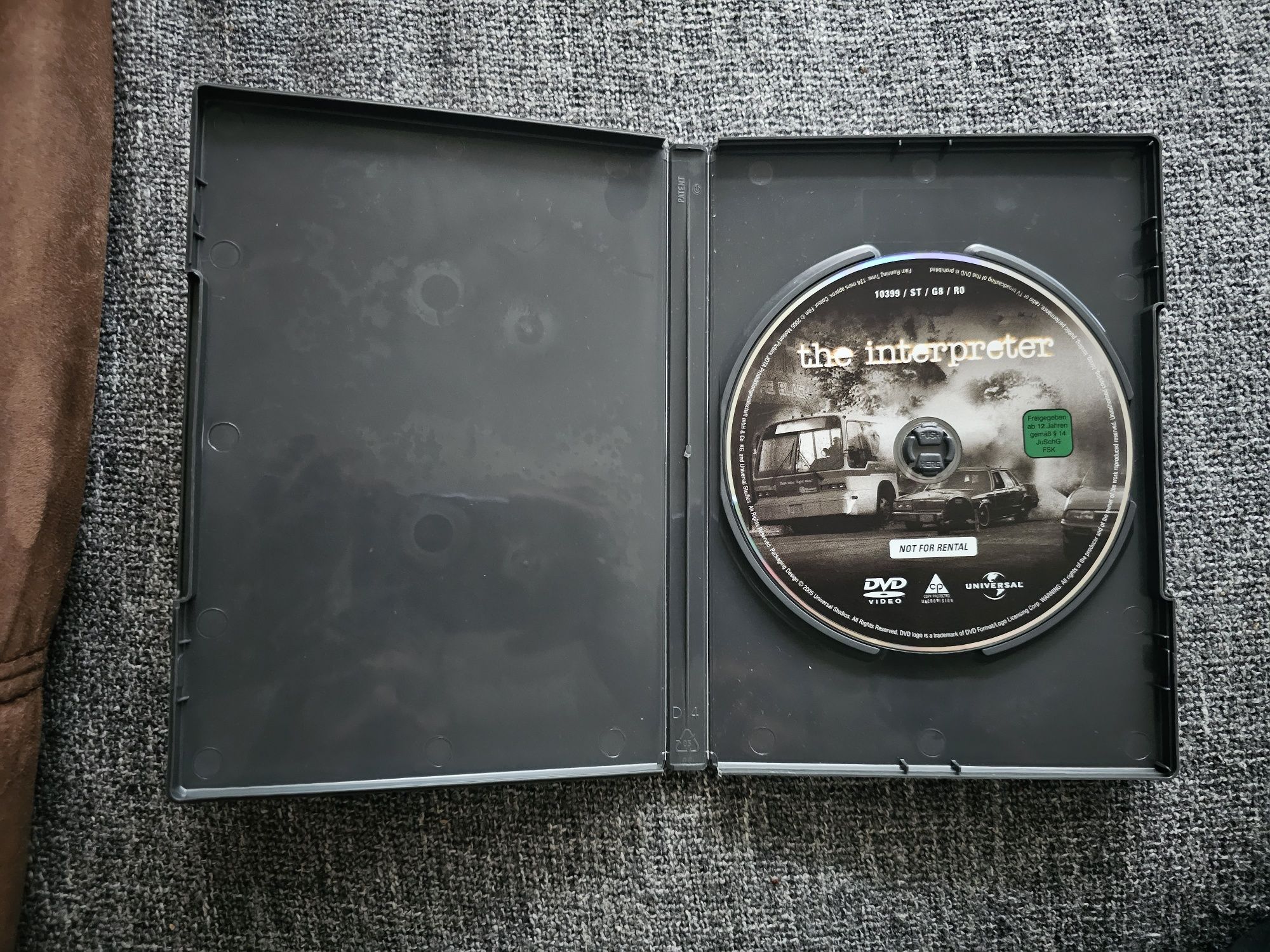 "Die Dolmetscherin" DVD. J.Angielski i niemiecki.