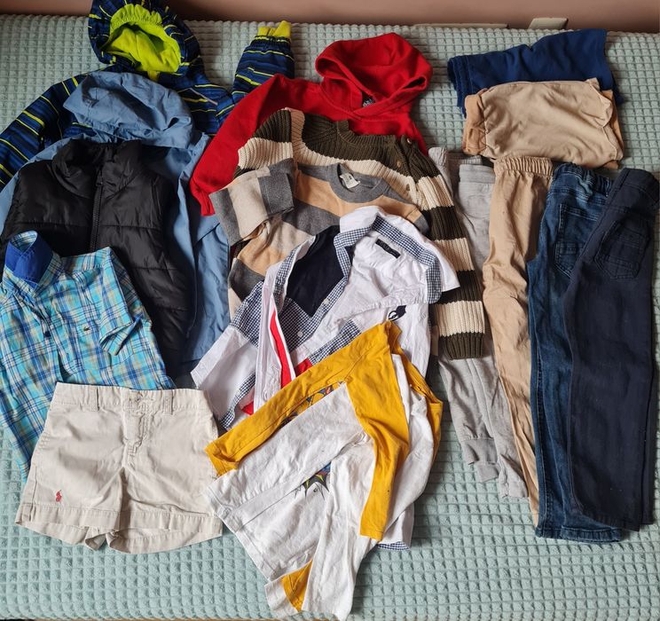 Paka ubrań dla chłopca 110/116 HM, Polo, Gap