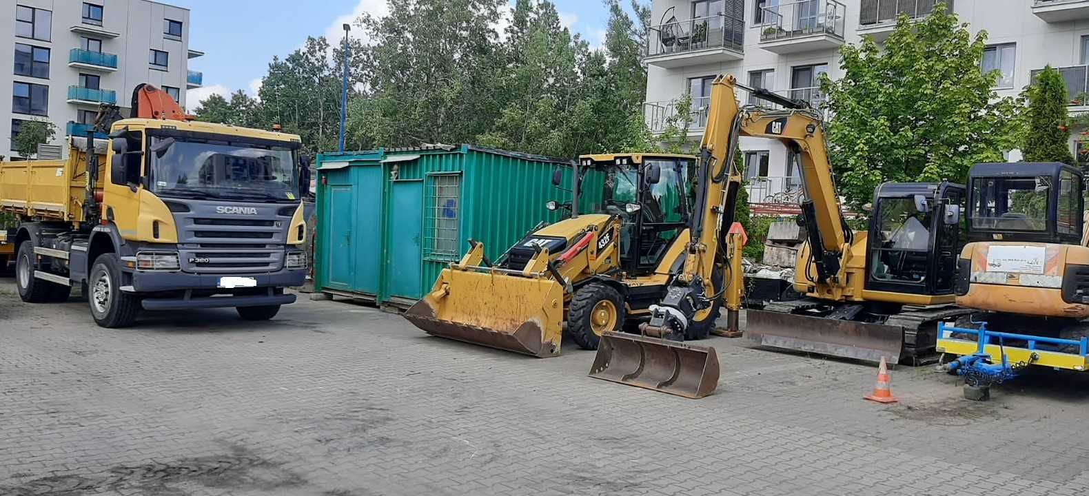 Sieci, przyłącza wod-kan, roboty ziemne