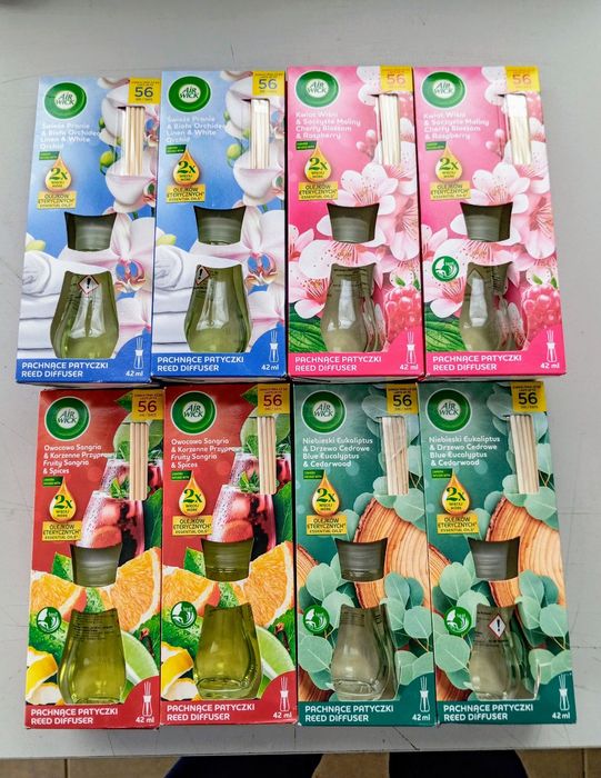 Air Wick Patyczki zapachowe 42 ml. 8 szt.