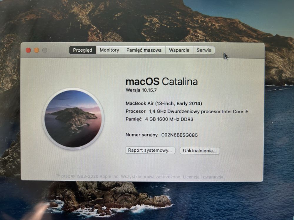 Macbook Air early 2014