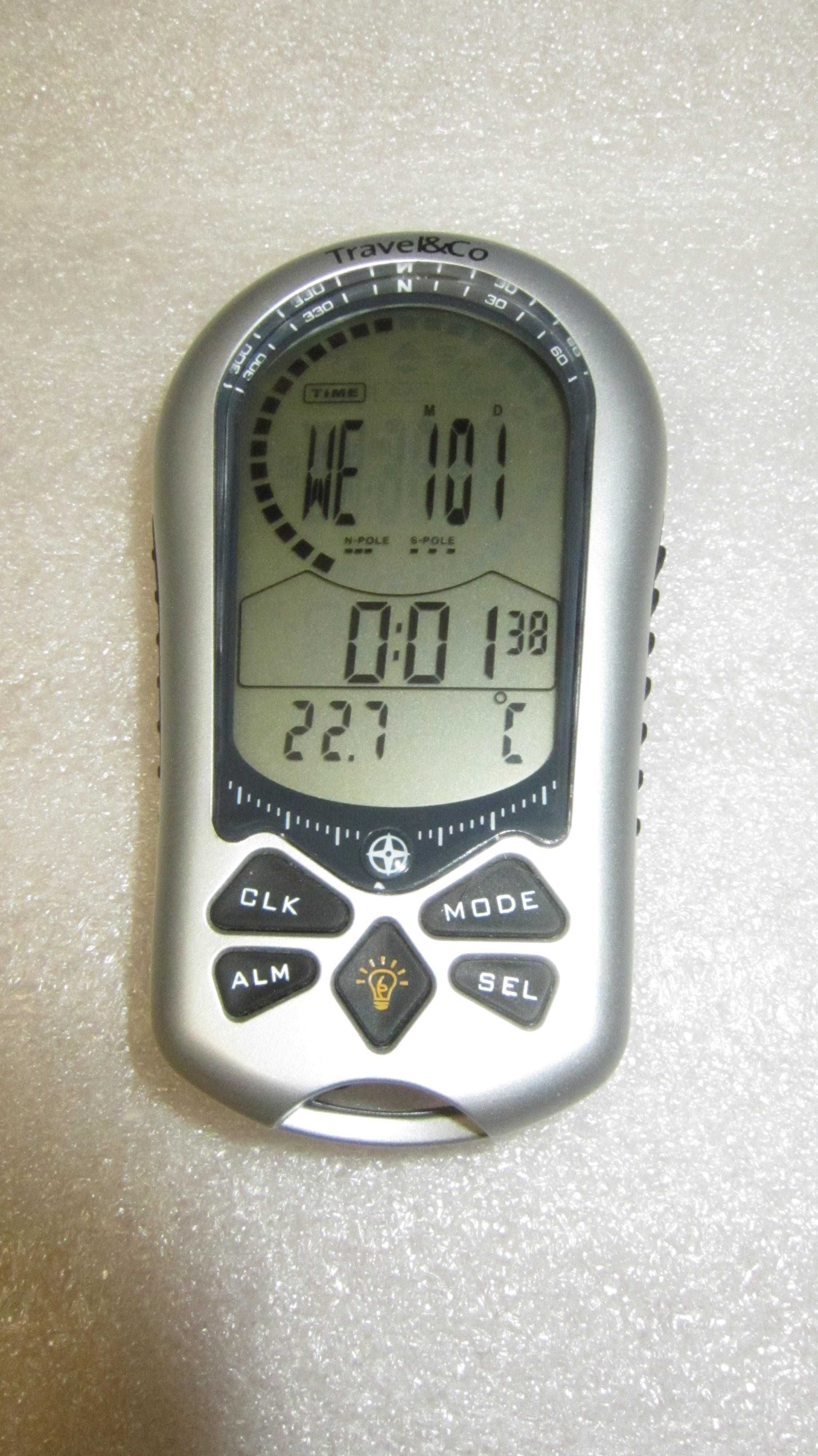 Kompas Cyfrowy Elektroniczny Travel&Co Stoper Temperatura