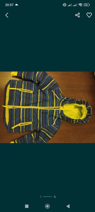 Kurtka chłopięca kurteczka zimowa Crivit 92