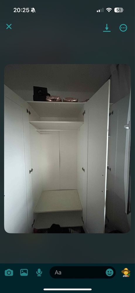 Szafa Ikea Brimnes 170x190x 50 używana