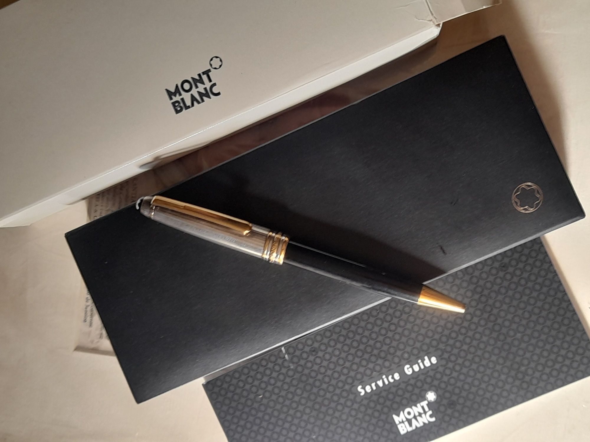 Montblanc Meisterstuck Esferográfica prata