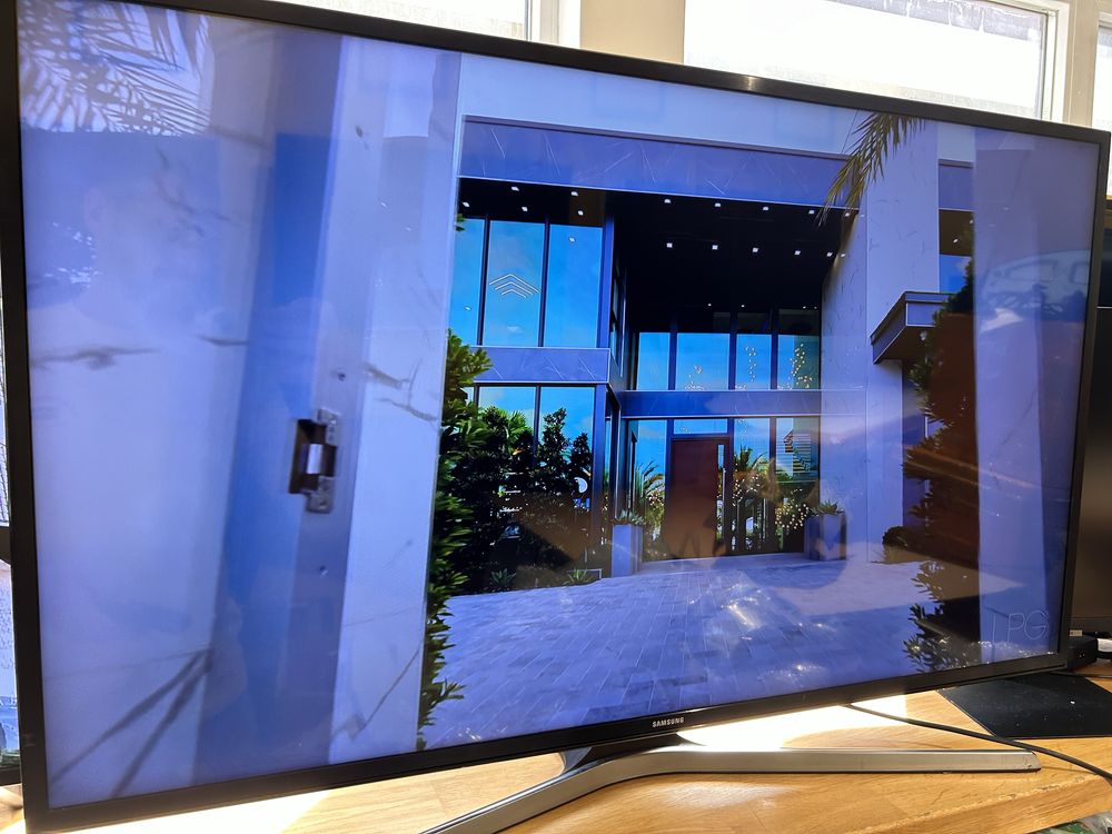Телевізор 43” 4K Samsung 43MU6100, 43NU7100, 43RU7100, Smart TV, Wifi