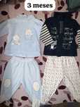 Roupas de menino 3-6 meses (tamanho na foto)