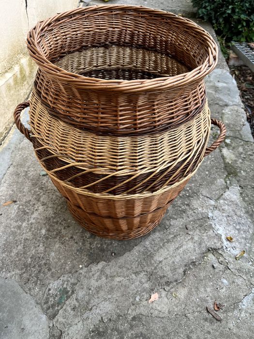 Kosz wiklinowy duży