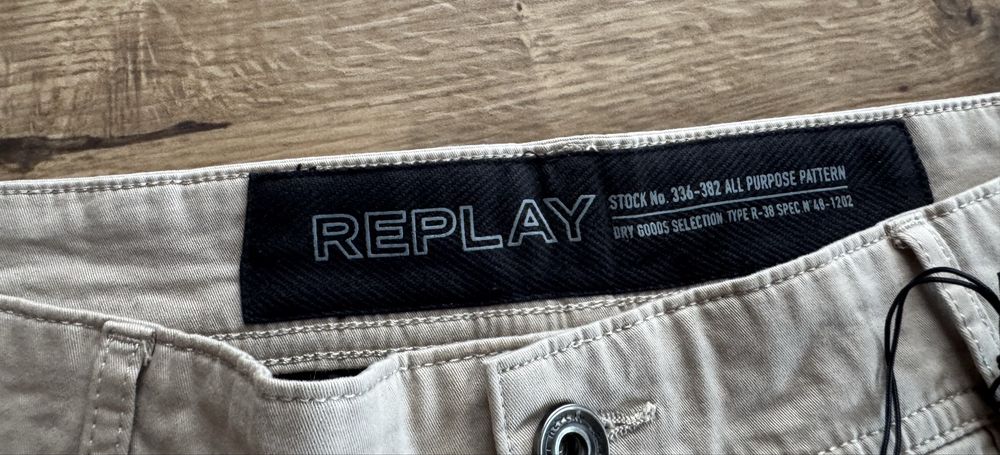 Bojowki Replay 38/32 XL/XXL NOWE