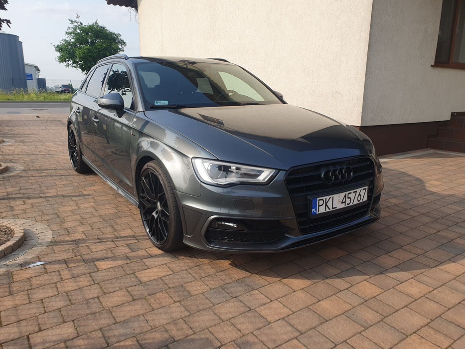Audi A3 Sline Pakiet Black Chrom