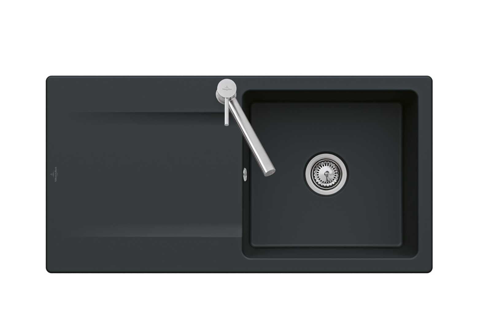 Villeroy&Boch Siluet 60 Zlewozmywak grafit 100x51 cm wpuszczany