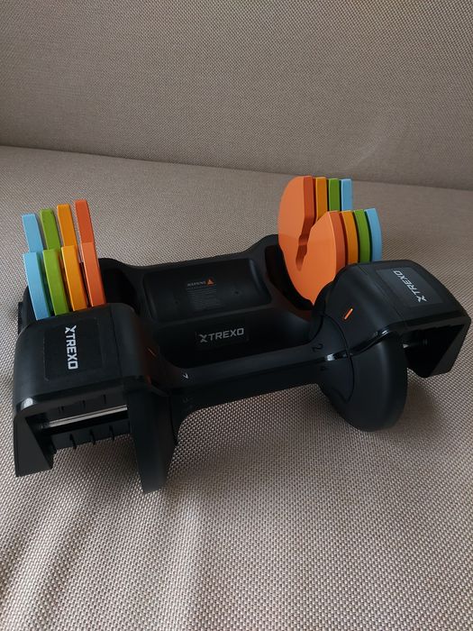 Гантелі регульовані TREXO 11,5кг multicolor