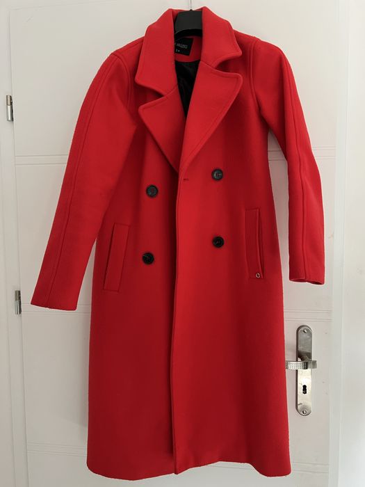 Cieply zimowy plaszcz