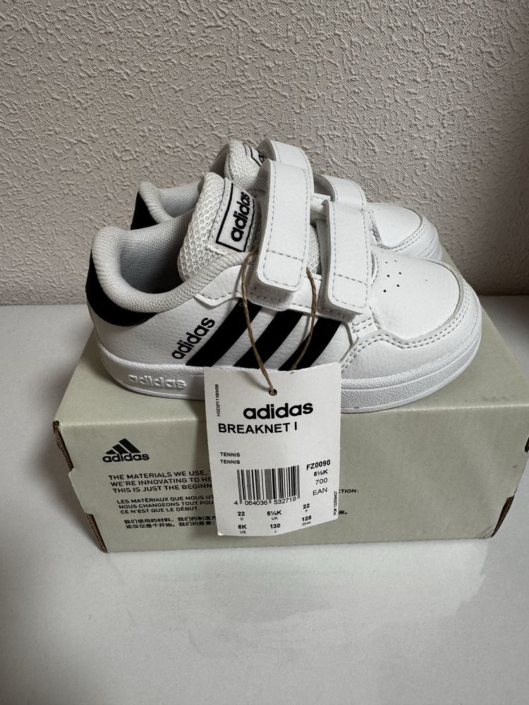 Дитячі кросівки Adidas breaknet 22 розмір