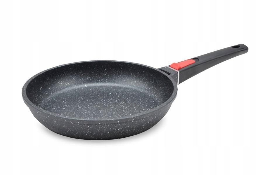 Mr-4924 Patelnia Ze Zdejmowaną Rączką Granit 24 Cm