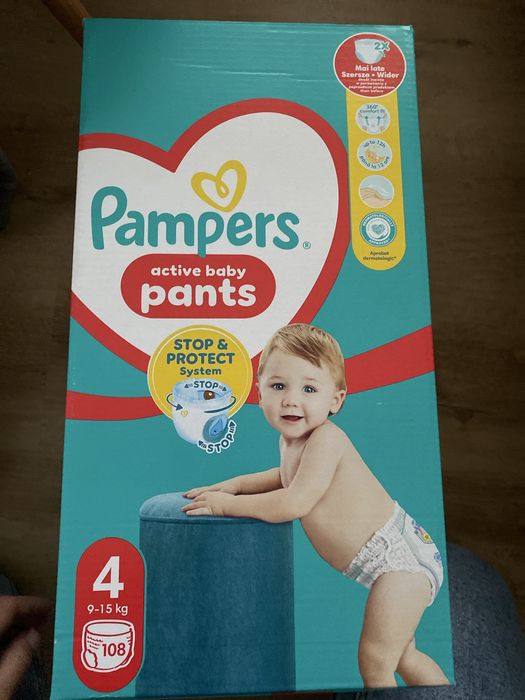 Pampers pants 4 108szt oryginal