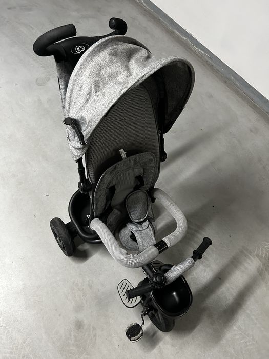 Kinderkraft, Aston, rowerek trójkołowy, Malachite Grey