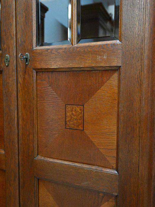 stylowa witryna biblioteka narożna 032603