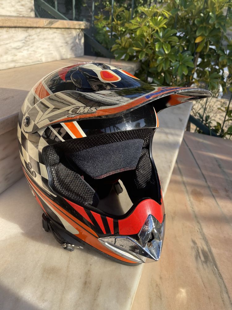 Capacete CMS motocross/enduro