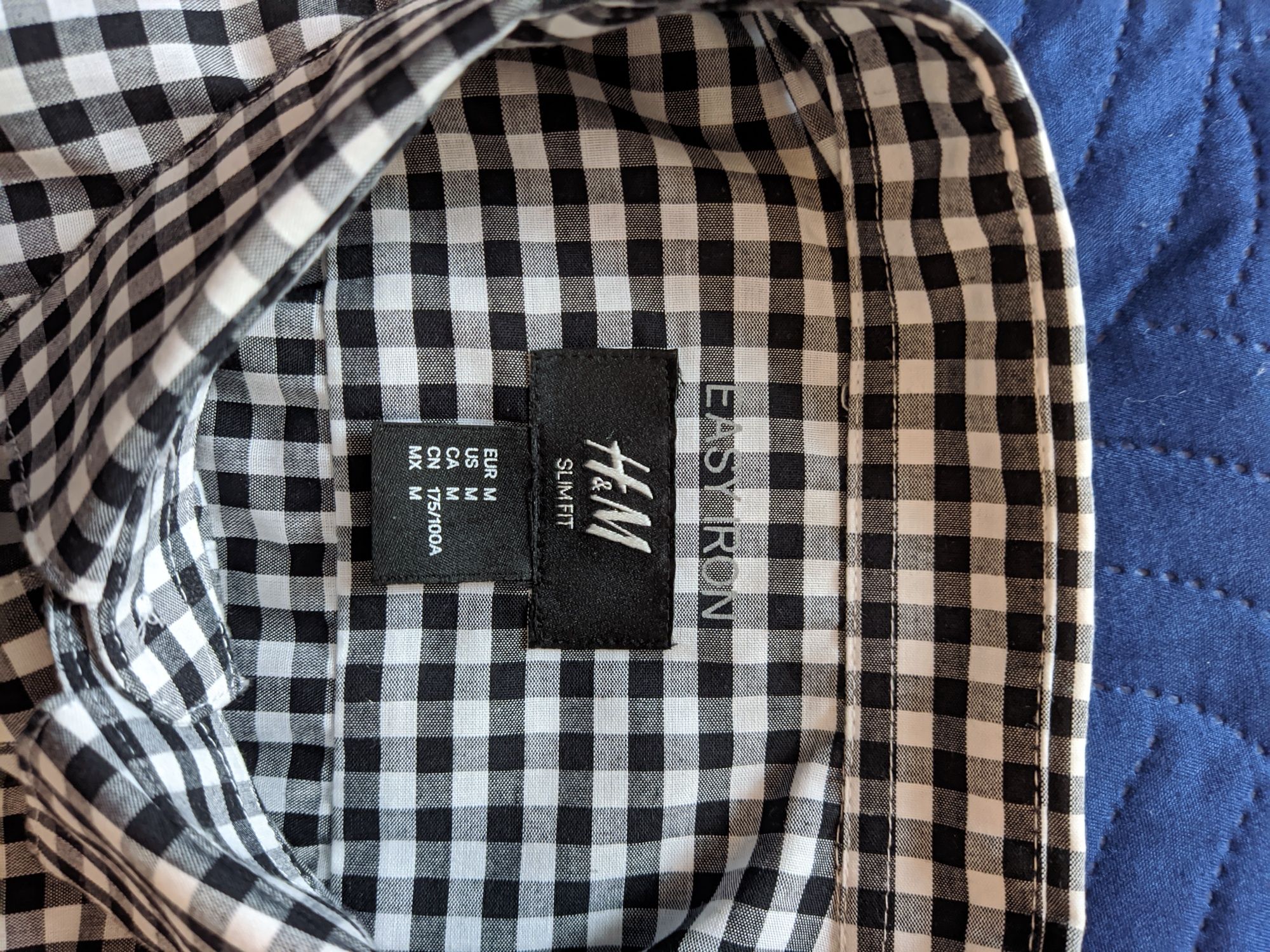 Koszula slim fit H&M rozmiar M jak nowa!