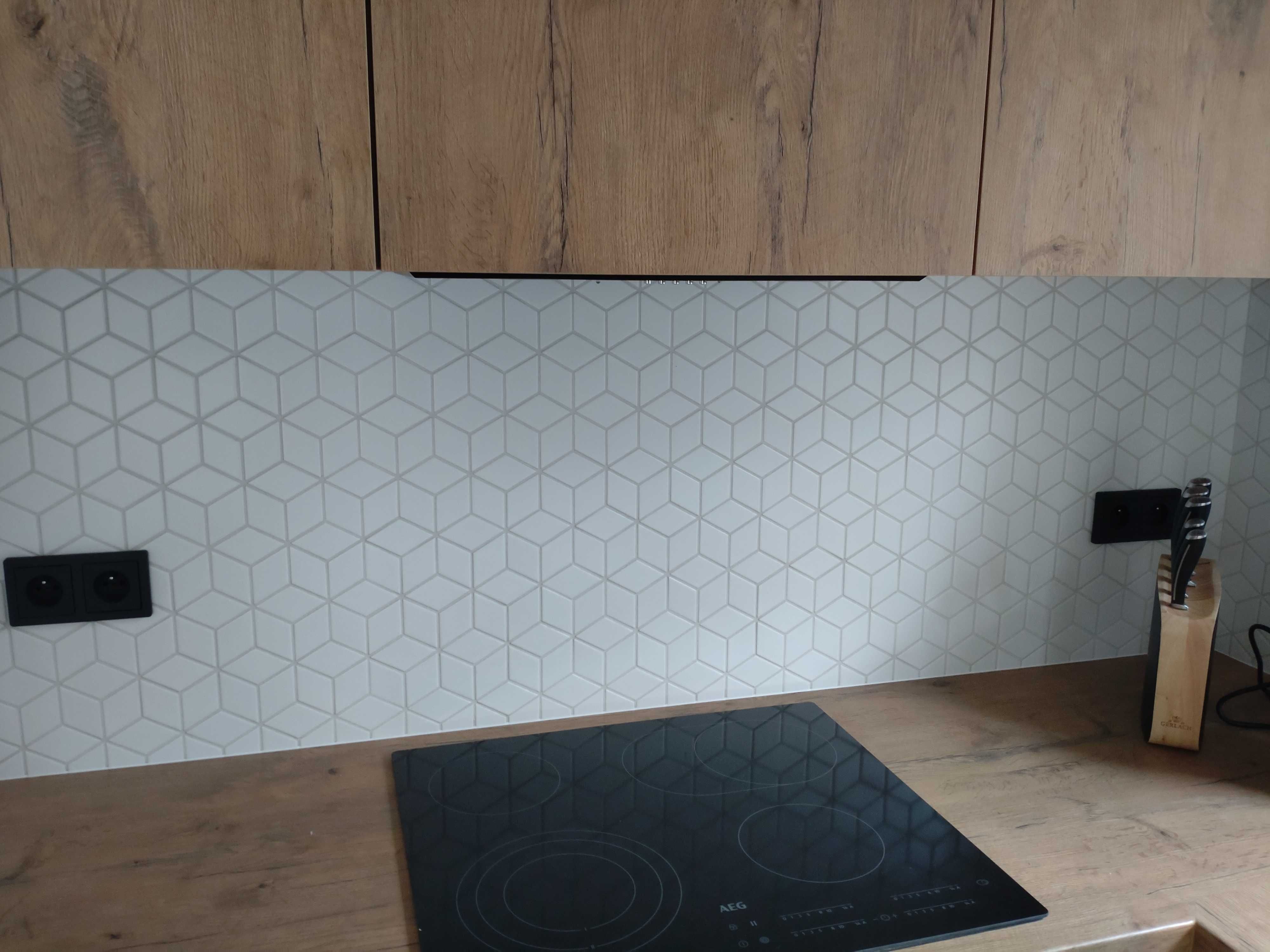 Mozaika ceramiczna - romb kostka