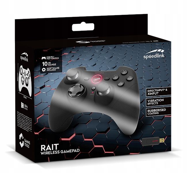 Pad bezprzewodowy SpeedLink RAIT Wireless Gamepad PC/PS3/SWITCH