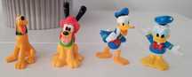 Figurki Pluto i Kaczor Donald