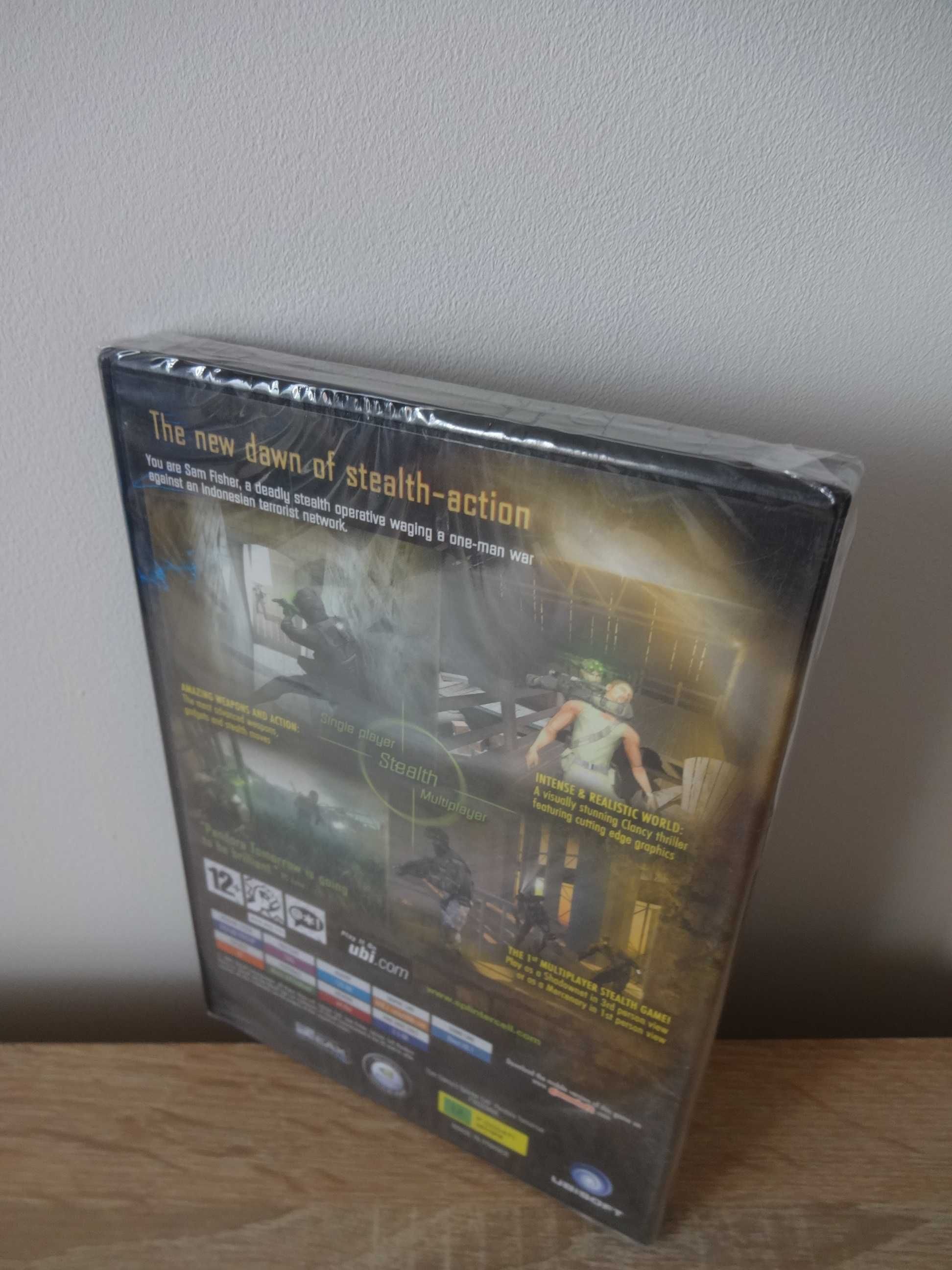 Tom Clancy's Splinter Cell, Pandora Tomorrow, Chaos Theory TRYLOGIA PC