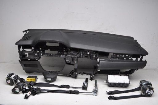 RENAULT CAPTUR 2 II DESKA KONSOLA KOKPIT PULPIT PÓŁKA PARAPET AIRBAG PODUSZKI PASY PAS naprawa Raz2