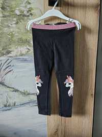 Legginsy getry spodnie h&m 98