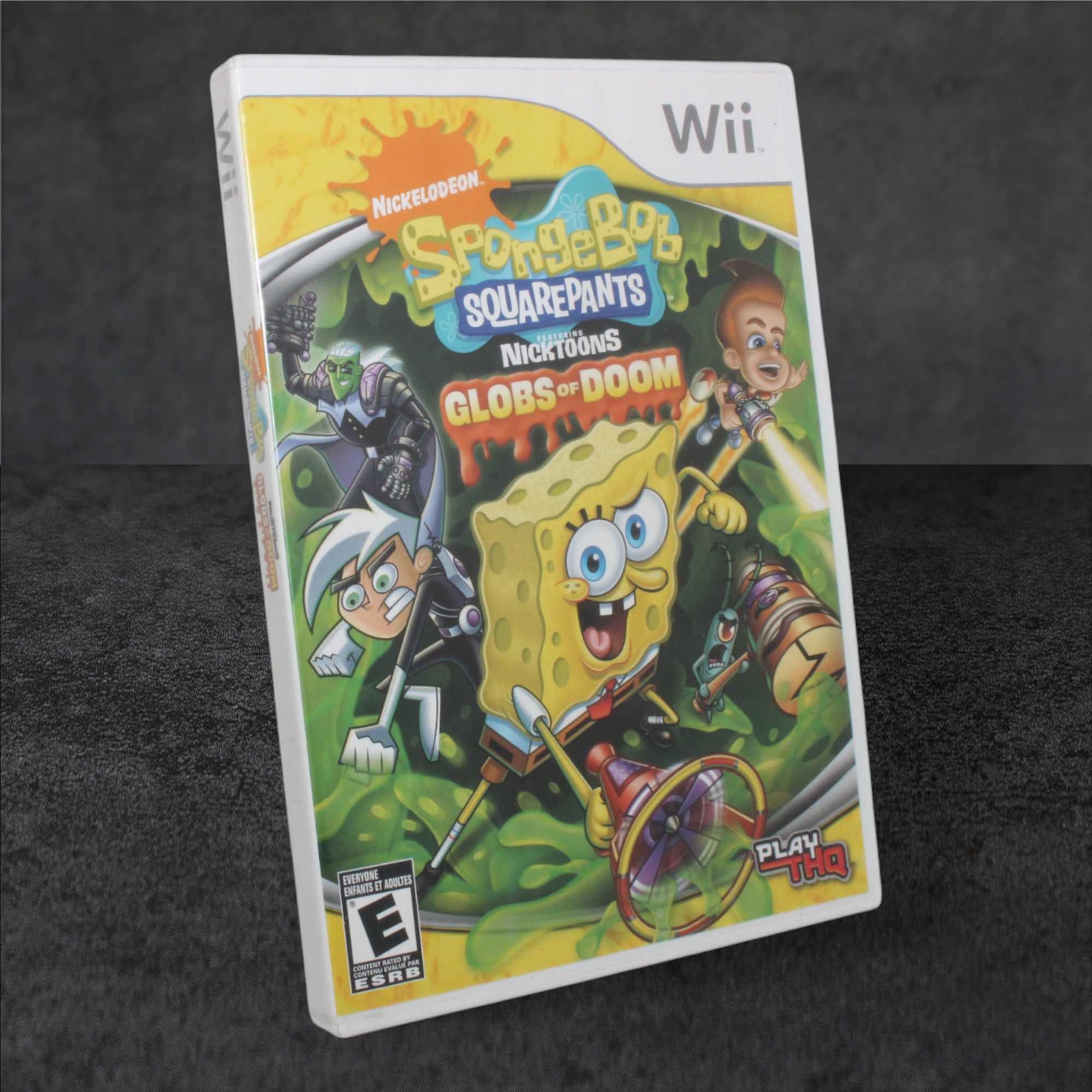 NTSC SpongeBob Globs of Doom Wii GameBAZA