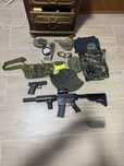 material airsoft vendo tudo por esse preco