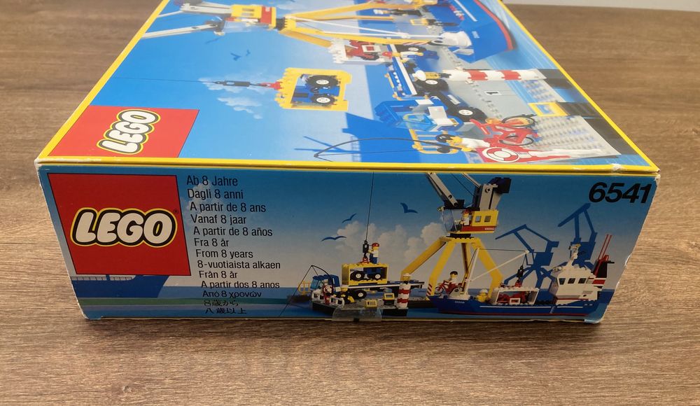 Nowy Lego System 6541 Intercoastal Seaport / port morski z 1991 r.