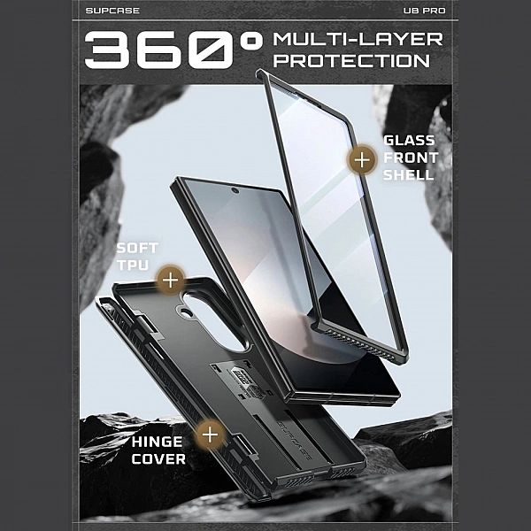 Supcase Unicorn Beetle Pro Galaxy Z Fold 7 Black