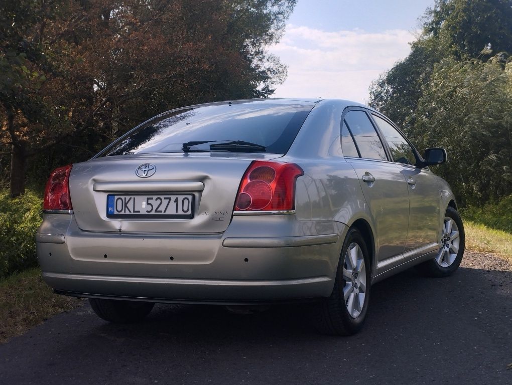 Toyota Avensis T25 2.0 Diesel 199tkm Tempomat 115KM KLIMATRONIK Felgi